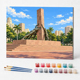 Kit de Pintura Numerada - Goiânia, Goiás