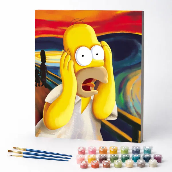 Kit de Pintura Numerada - Homer - O Grito