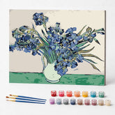 Kit de Pintura Numerada - Íris de Van Gogh