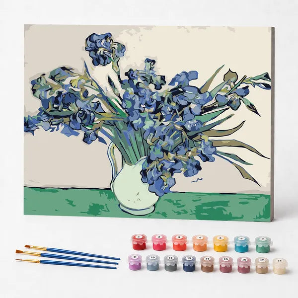Kit de Pintura Numerada - Íris de Van Gogh