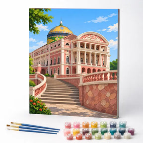 Kit de Pintura Numerada - Manaus, Amazonas
