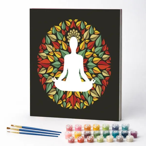 Kit de Pintura Numerada - Meditação