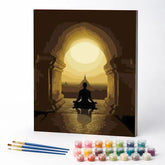 Kit de Pintura Numerada - Meditação Tranquila