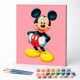 Kit de Pintura Numerada - Mickey Mouse