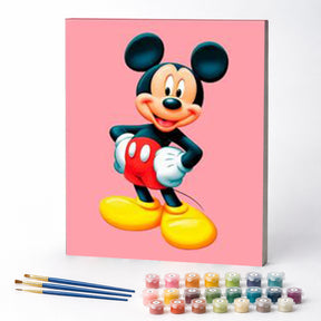 Kit de Pintura Numerada - Mickey Mouse