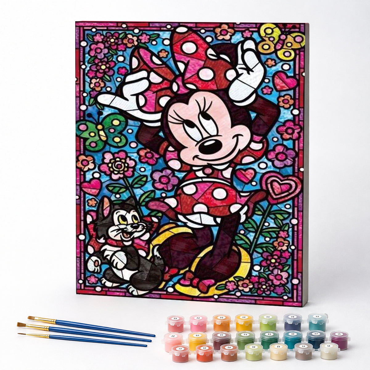 Kit de Pintura Numerada - Minnie em Mosaico