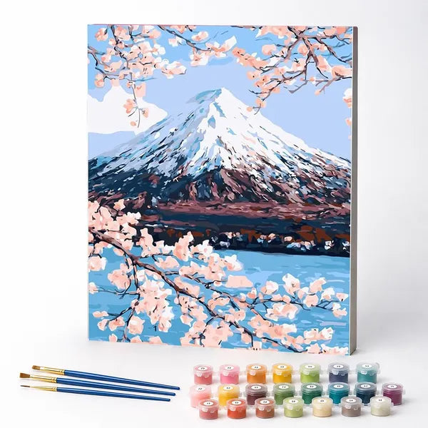 Kit de Pintura Numerada - Monte Fuji