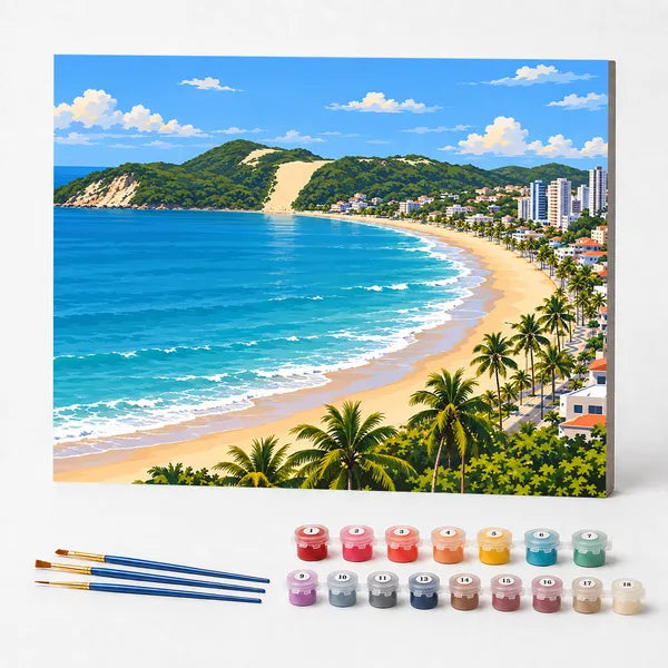 Kit de Pintura Numerada - Natal, Rio Grande do Norte