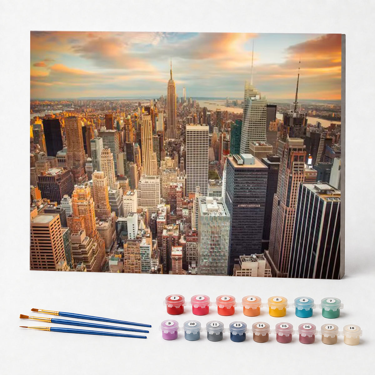 Kit de Pintura Numerada - Nova York