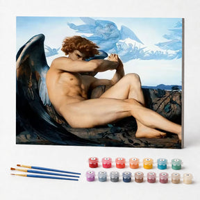 Kit de Pintura Numerada - O Anjo Caído, Alexandre Cabanel