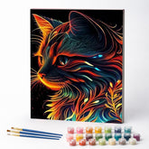 Kit de Pintura Numerada - O Gato