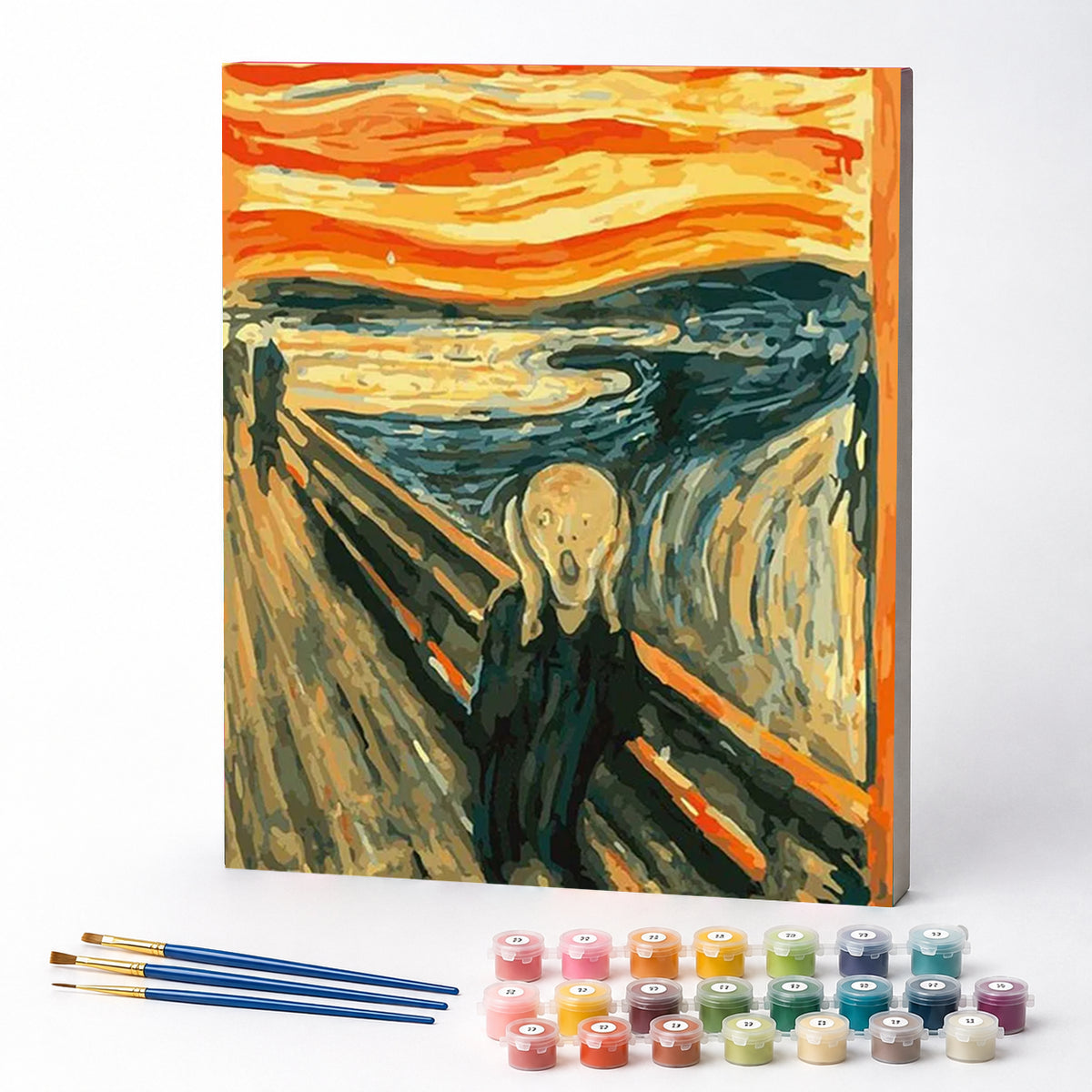 Kit de Pintura Numerada - O Grito, Edvard Munch