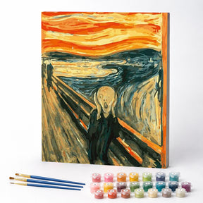 Kit de Pintura Numerada - O Grito, Edvard Munch