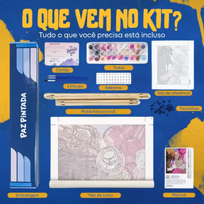 Kit de Pintura Numerada - Suculentas