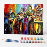 Kit de Pintura Numerada - Os Beatles