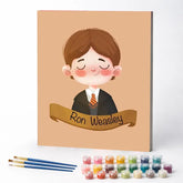 Kit de Pintura Numerada - Ron Weasley