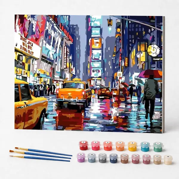 Kit de Pintura Numerada - Times Square