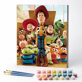 Kit de Pintura Numerada - Toy Story