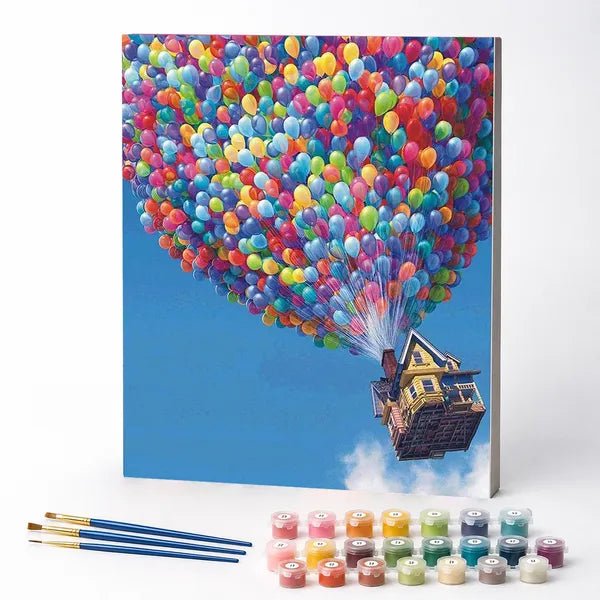 Kit de Pintura Numerada - Up Altas Aventuras