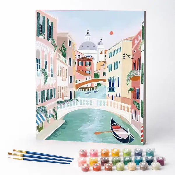 Kit de Pintura Numerada - Veneza, Itália
