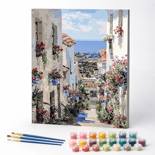 Kit de Pintura Numerada - Vila Florida do Litoral