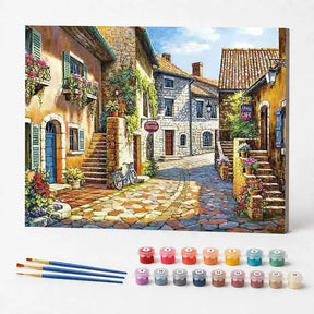 Kit de Pintura Numerada - Vilarejo
